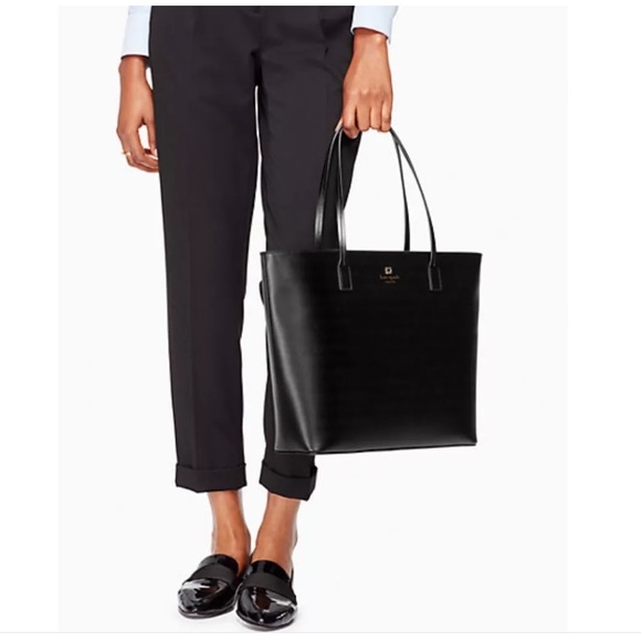 Kate Spade Sawyer leather Tori tote black - Picture 2 of 8